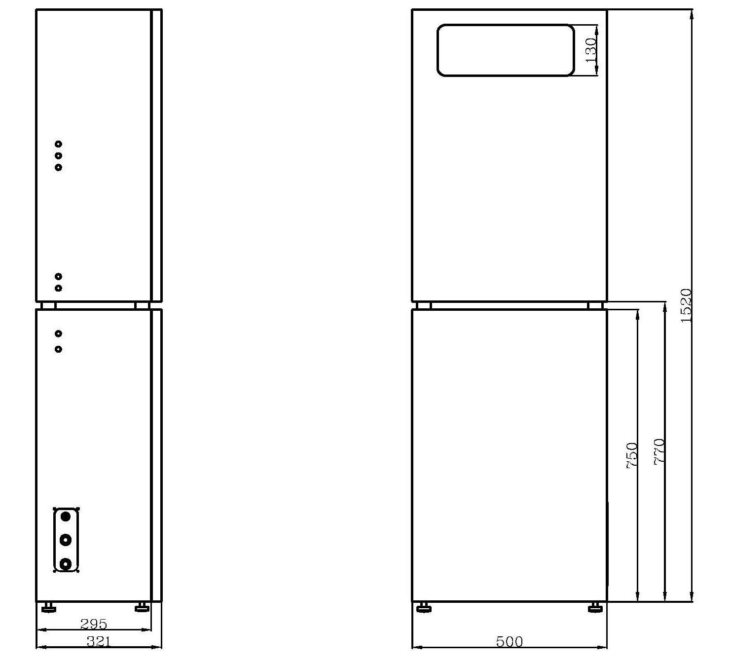多參數大菠萝导航在线观看儀機械尺寸